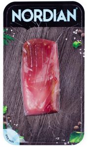 Tuna flatskin packaging. 
Can be fresh or frozen.